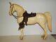 Vintage #59 Breyer Western Horse Brown Cinch Saddle O-ring Reins Ca. 1951-53