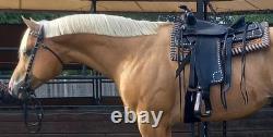 Vintage 60's 15 seat Parade Saddle with Diamond Spots Bear Valley/Colorado