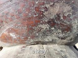 Vintage Al Furstnow #405 Saddle Miles City, Montana 12½ Seat Tooled