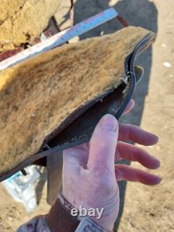 Vintage Al Furstnow #405 Saddle Miles City, Montana 12½ Seat Tooled