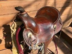 Vintage Antique Colorado Saddlery Ladies Western Ranch Cowboy Saddle