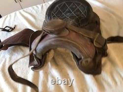 Vintage Antique Western Horse Saddle 15 Tooled Leather Working Ranch Cowboy