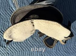 Vintage B Bar B Saddlery 14 Black Tooled Leather Western Trail Horse Saddle