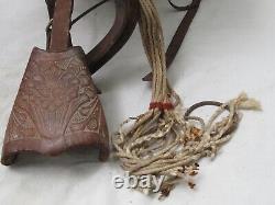 Vintage Big Horn Child's Western Tooled Pony Saddle