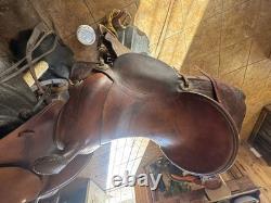 Vintage Brydon Bros. Western Saddle Made In Hollywood 1930s