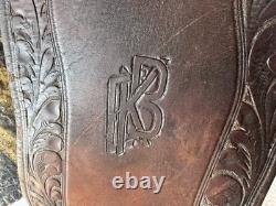 Vintage Brydon Bros. Western Saddle Made In Hollywood 1930s
