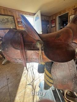 Vintage Brydon Bros. Western Saddle Made In Hollywood 1930s