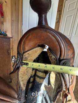 Vintage Brydon Bros. Western Saddle Made In Hollywood 1930s