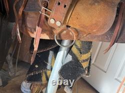 Vintage Brydon Bros. Western Saddle Made In Hollywood 1930s