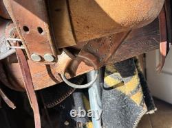 Vintage Brydon Bros. Western Saddle Made In Hollywood 1930s