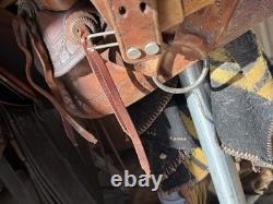 Vintage Brydon Bros. Western Saddle Made In Hollywood 1930s