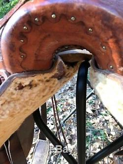 Vintage Carson Thomas Rancher Ranch Roper Saddle 15 Used Great Condition