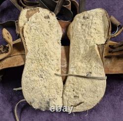 Vintage Children's Tooled Leather Horse Saddle, 11 Seat, Western Farm Decor