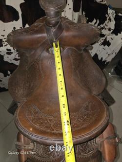 Vintage Collector's Item JG Read & Bros Co Western Saddle (Prior 1920s)