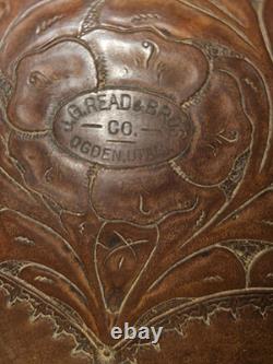 Vintage Collector's Item JG Read & Bros Co Western Saddle (Prior 1920s)