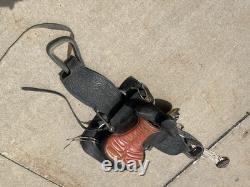 Vintage Custom Made Western Saddle Leather