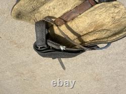 Vintage Custom Made Western Saddle Leather