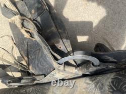 Vintage Custom Made Western Saddle Leather