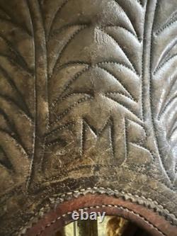 Vintage Custom Western Saddle 15 NICE! Possibly Harry Rowell