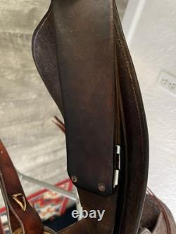 Vintage Custom Western Saddle 15 NICE! Possibly Harry Rowell