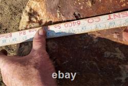 Vintage Early Bona Allen makers mark 15¼ Western Saddle As Is