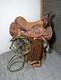 Vintage Easy Rider Action Saddle Tooled Leather Western Horse Saddle