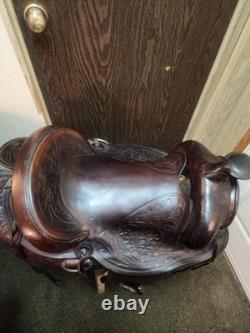 Vintage Floral Saddle
