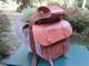 Vintage Frank Finch Albany Oregon Custom Leather Saddlebags Western Saddle Bags