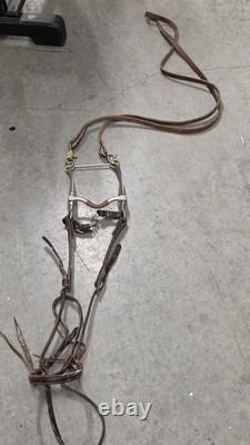 Vintage Frank Vela Saddlery Western Saddle Set with Rack Blanket Bridle