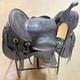 Vintage Fred Mueller Western 16 Seat Saddle -denver, Co High Back, Packer Style