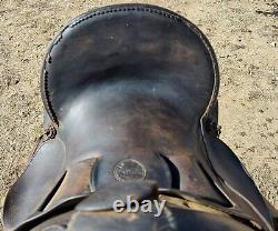 Vintage G. S. Garcia Elko Nev. Saddle 13½ Seat