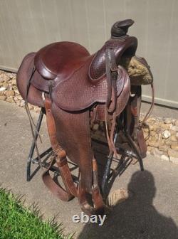 Vintage GL Lawrence Ranch Saddle