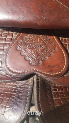 Vintage GL Lawrence Ranch Saddle