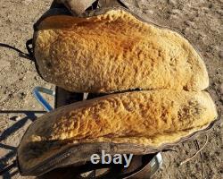 Vintage Hamley & Co. Pendleton Ore. Western Saddle Rounded Skirt 12 Seat