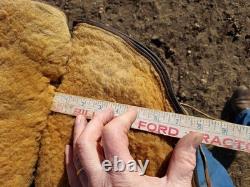 Vintage Hamley & Co. Pendleton Ore. Western Saddle Rounded Skirt 12 Seat