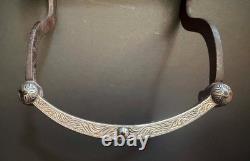 Vintage Handmade CALIFORNIA BIT By Morales For Visalia Stock Saddle Co. Cowboy