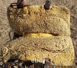 Vintage Heiser Reining Saddle With Slick Fork 15 Seat