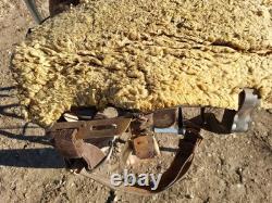 Vintage Heiser Reining Saddle With Slick Fork 15 Seat