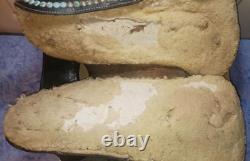 Vintage Horse Saddle / 15.5