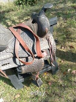 Vintage Horse? Saddle. Beautiful Craftmanship