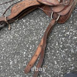 Vintage Horse Saddle Beautiful Design