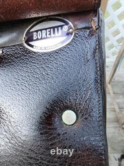 Vintage Horse Saddle Beautiful Design. Borelli. Excellent Condition