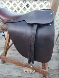 Vintage Horse Saddle Beautiful Design. Borelli. Excellent Condition