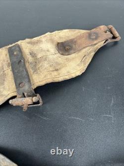Vintage Horse saddle pack storage gear antique wood ranch cowboy western decor