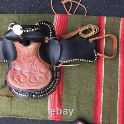 Vintage Kids/Youth Western Saddle