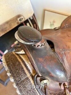 Vintage Kids/Youth Western Saddle Made By Westerlands Saddles Denver, CO 15in