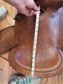 Vintage Leather Keystone Western Saddle #1513