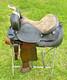 Vintage Leather Little Wonder Saddle Western 15 Inch Seat Tooled Cowboy Horse
