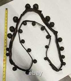 Vintage Leather Saddle With Trail Bag Gun Sleeve Rope & Western Blanket Child Size