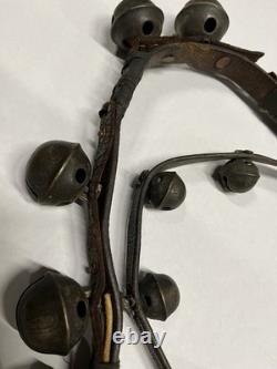 Vintage Leather Saddle With Trail Bag Gun Sleeve Rope & Western Blanket Child Size